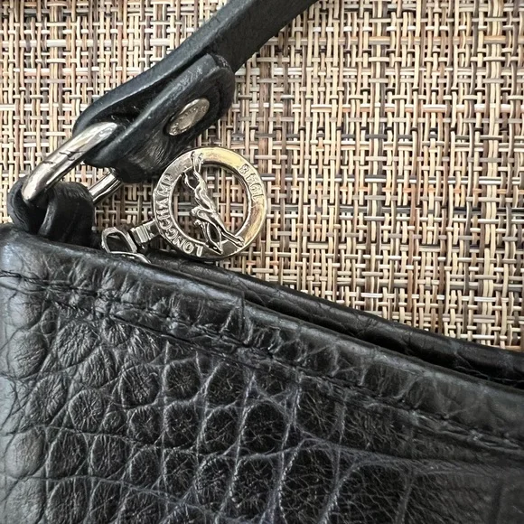 Longchamp Croc Roseau Leather Crossbody - Picture 4 of 14